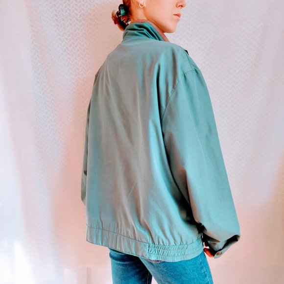 Vintage turquoise coat - Picture 6 of 16